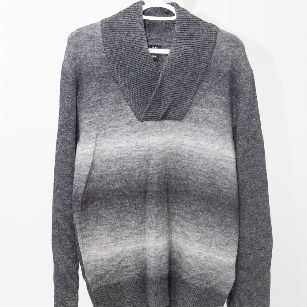 Cardigan Grey Two Tone H&M *Used